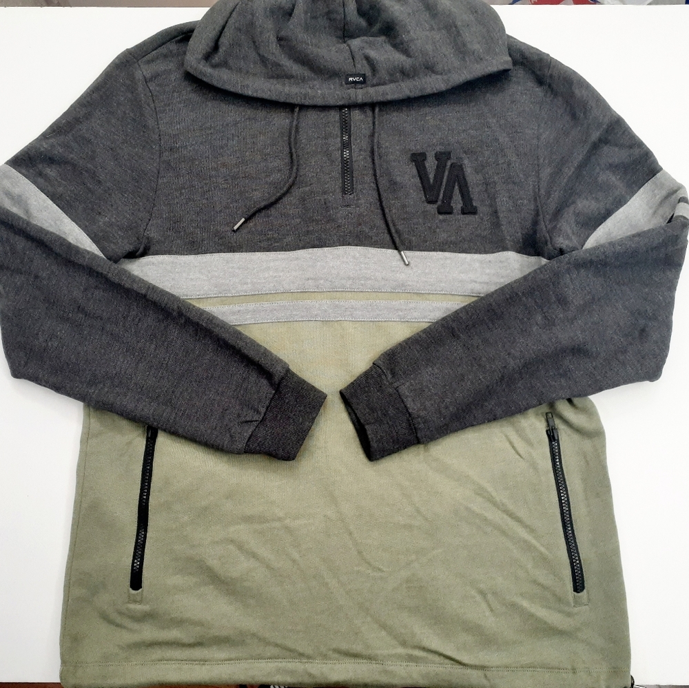 RVCA Quarter-Zip Pullover Hoodie